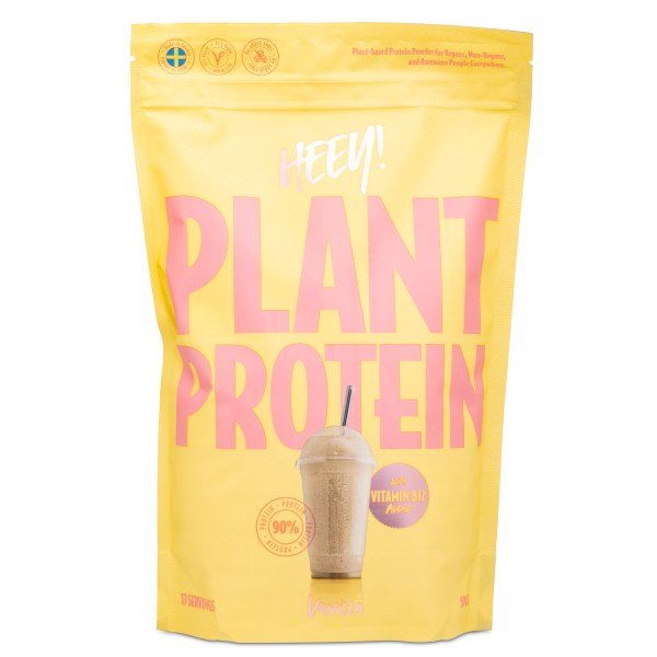 HEEY Vegan Protein, Vanilj, 500 g
