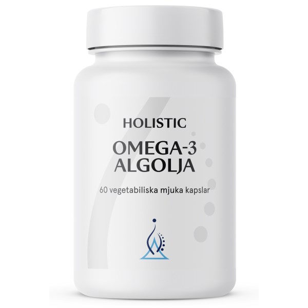 Holistic Omega-3 Vegan Algolja, 60 kaps