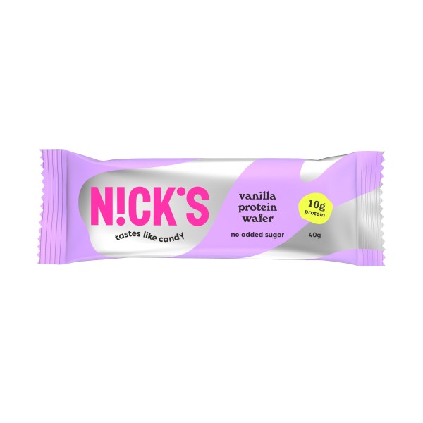 Nicks Protein Wafer, Vanilla, 1 st
