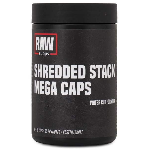 RAW Shredded Stack Mega Caps, 90 kaps