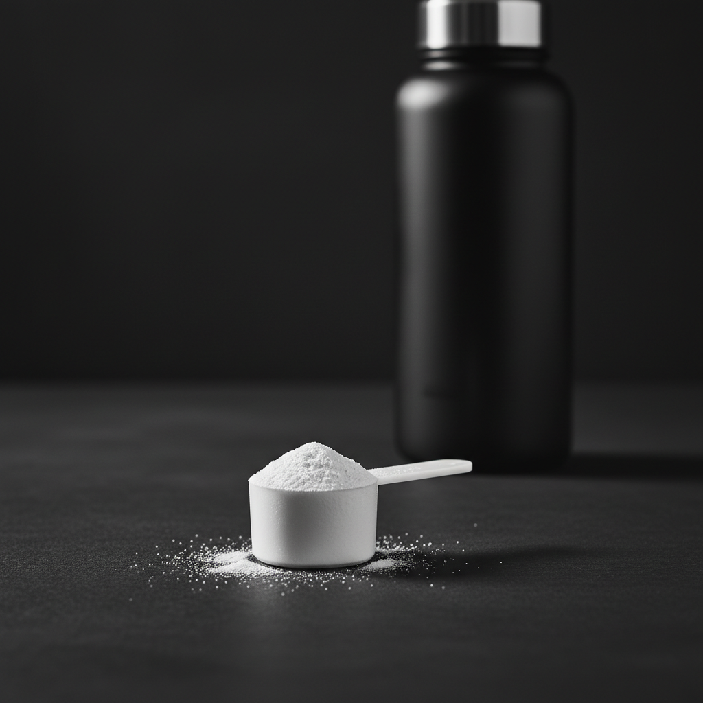 Kreatin monohydrat i doseringsskopa